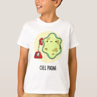 Cell Phone Funny Biology Science Pun 