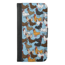 Cell Phone Wallet Case - Blue