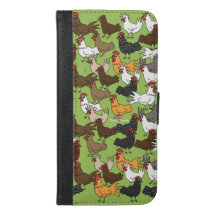 Cell Phone Wallet Case - Green