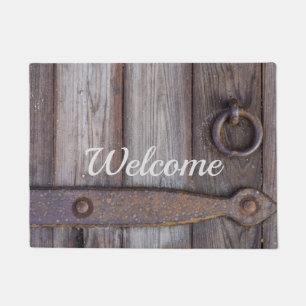 Cellar Door Handle Welcome Doormat