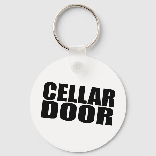 Cellar Door Keychain (Front)