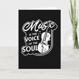 Cellin for Cello Musician String Instrument Gift Card