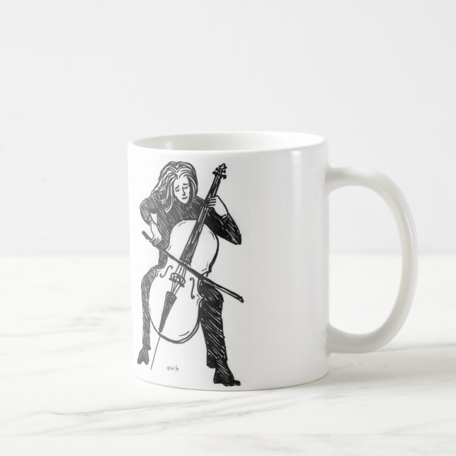 Cellist mug (Right)