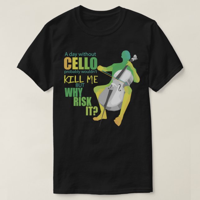 Cello 18 T-Shirt (Design Front)
