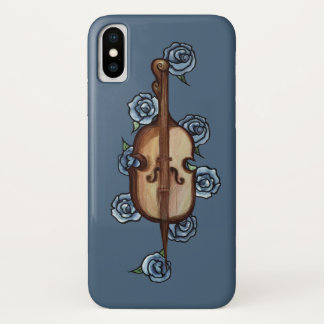 Cello Blue Rose Orchestra Art Case-Mate iPhone Case