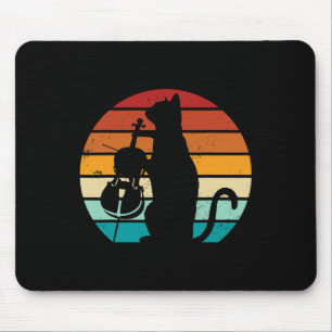 Cello Cat Meme Offensive Memes Funny Cat Love Mouse Pad