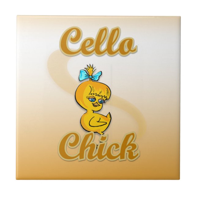 Cello Chick Tile (Front)