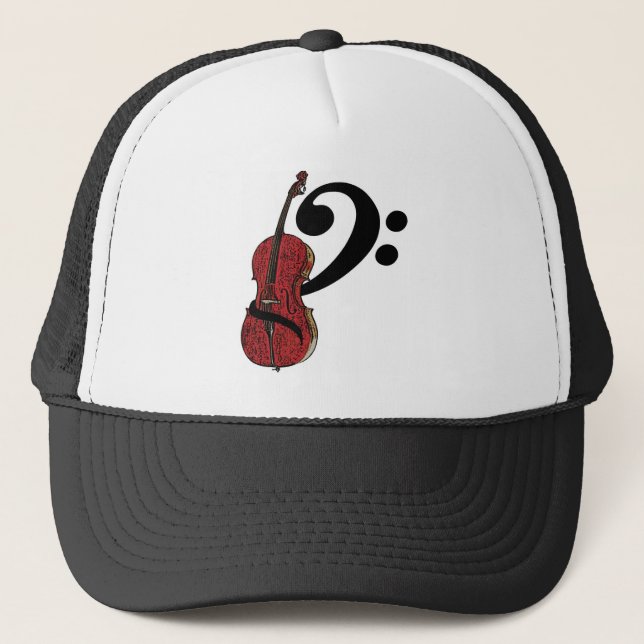 Cello Clef Hat (Front)