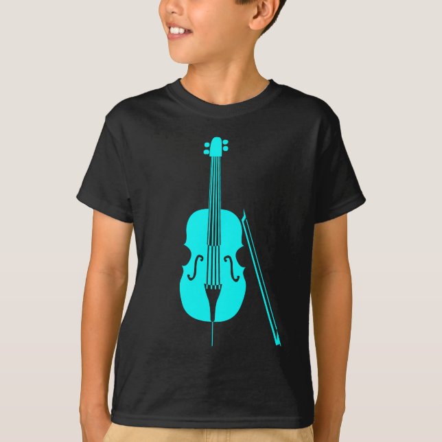 Cello - Cyan T-Shirt (Front)