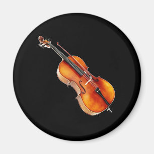 "Cello" design gifts and products Magnet