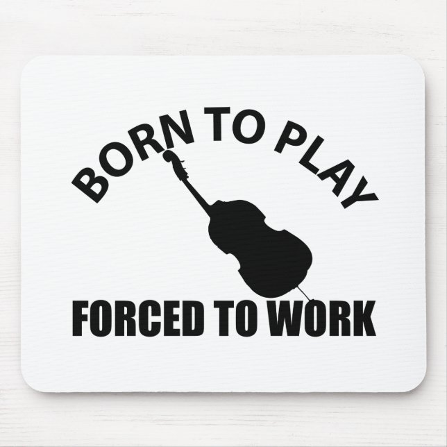 cello design mouse pad (Front)