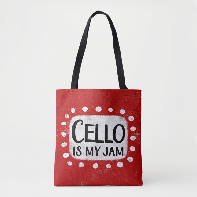 Cello Est Mon Sac fourre-tout De Confiture (Devant)