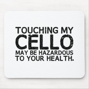 Cello Hazard Mouse Pad