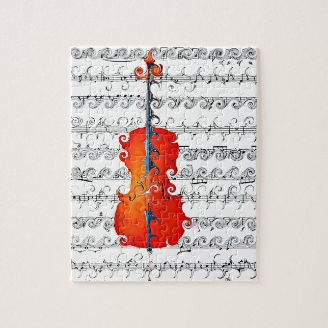 Cello & I Rock!_ Jigsaw Puzzle (Vertical)