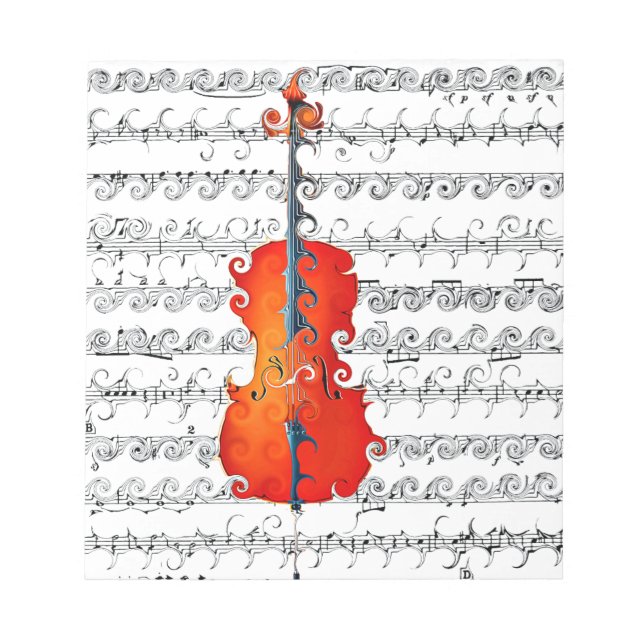 Cello & I Rock!_ Notepad (Front)