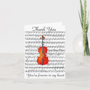 Cello & I Rock!_ Thank You Card