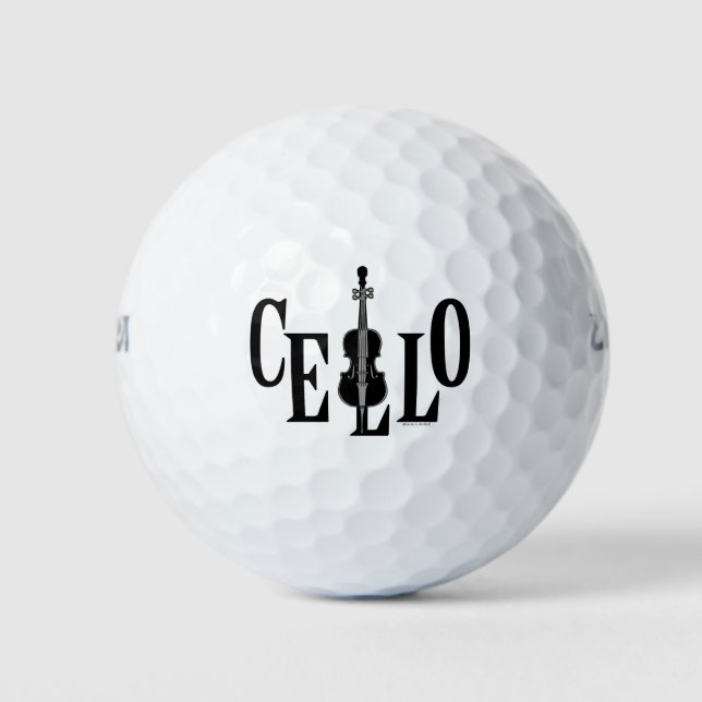 Cello In Cello Golf Balls (Front)