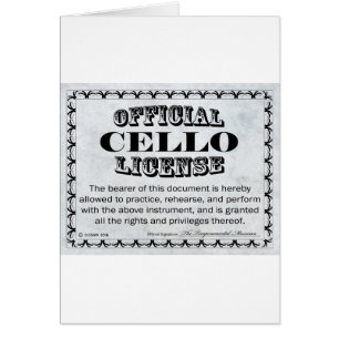Cello License