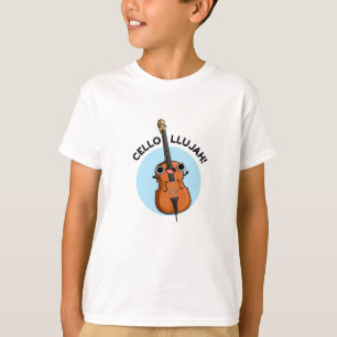 Cello-llujah Funny Cello Pun  T-Shirt