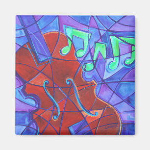 Cello Mosaic Magnet
