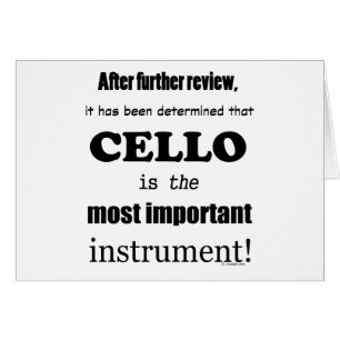 Cello Most Important Instrument