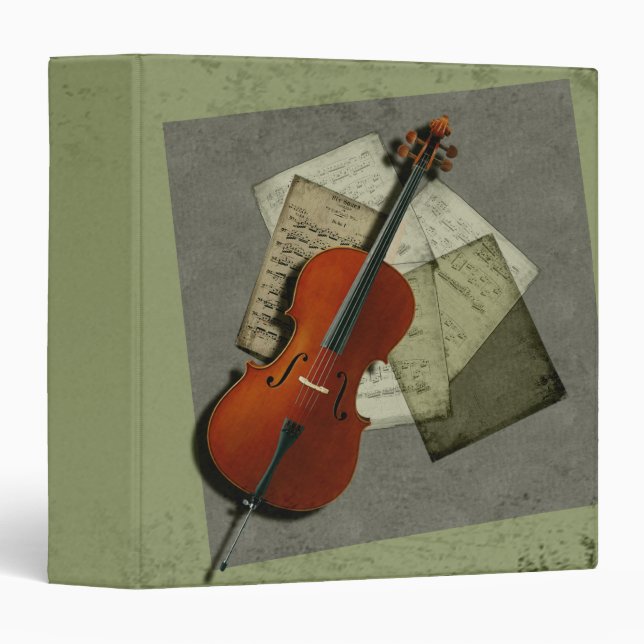 Cello Music Binder (Front/Spine)