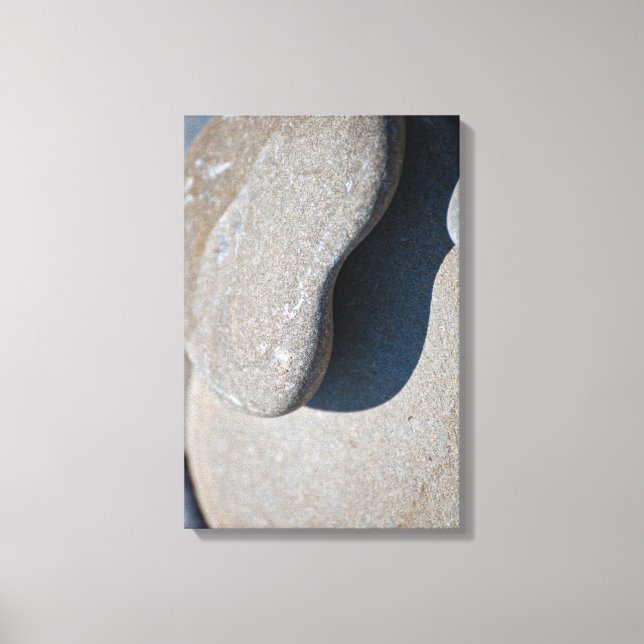 Cello Musical Instrument Shadow Shape Abstract Canvas Print (Front)