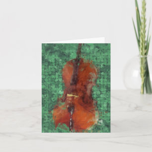 Cello On Green Card