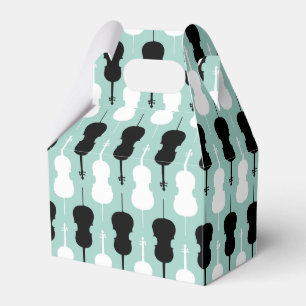 Cello Pattern Favor Box