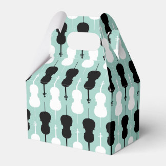 Cello Pattern Favor Box