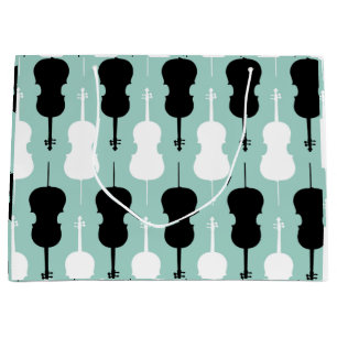 Cello Pattern Large Gift Bag