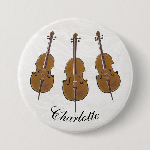 Cello personalised badge 3 inch round button