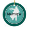Cello Personalized Music Christmas Ornament