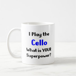 cello play coffee mug