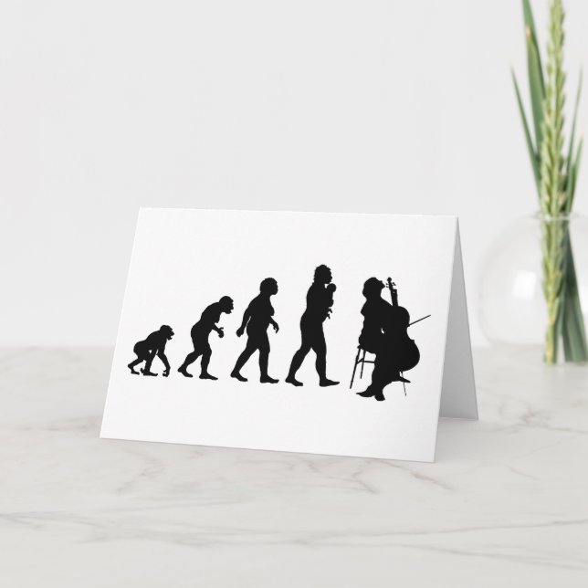 Cello Player Card (Front)