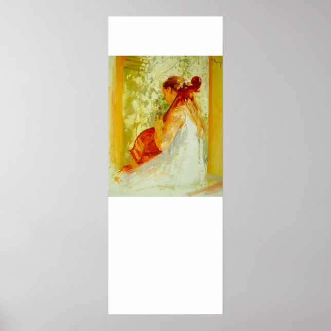 Cello Player Poster (Front)