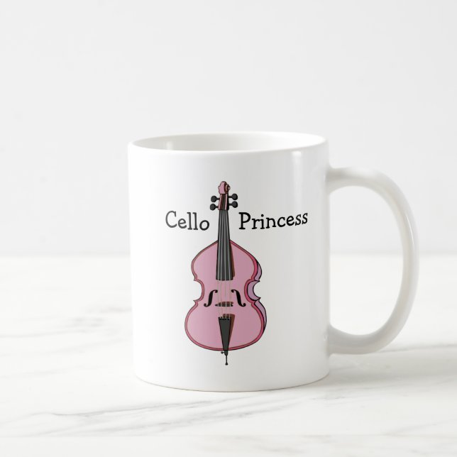Cello Princess Coffee Mug (Right)