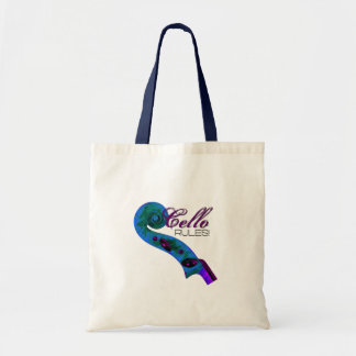 Cello Rules Tote Bag
