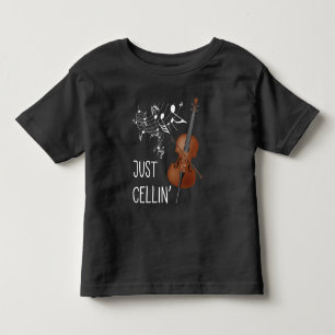 Cello String Instrument Cellist Humor violoncello Toddler T-shirt