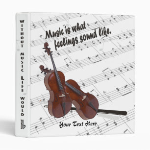 Cello Version – Music Is What Feelings Sound Lik Binder