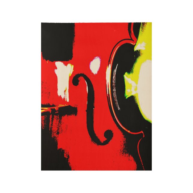 Cello Wood Poster (Front)