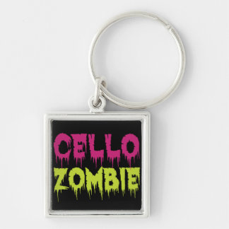 Cello Zombie Keychain