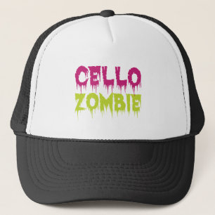 Cello Zombie Trucker Hat