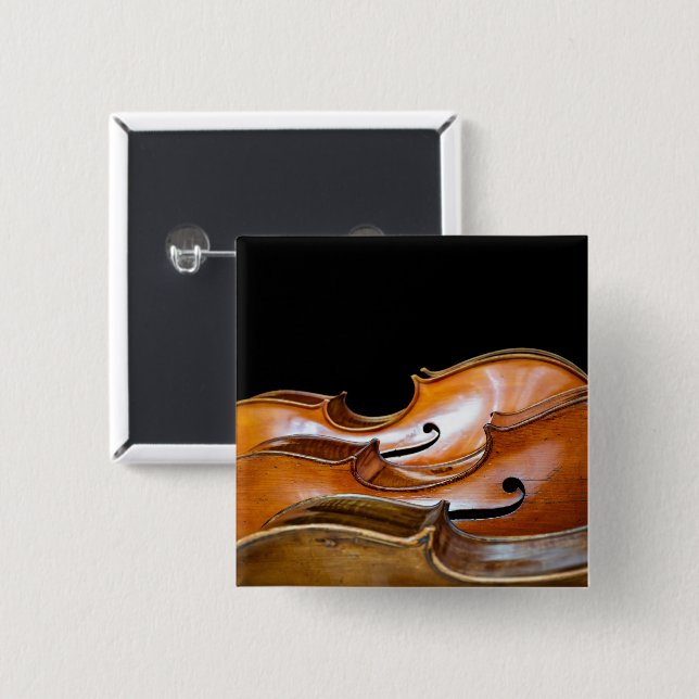Cellos 2 Inch Square Button (Front & Back)