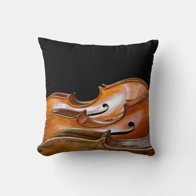 Cellos  throw pillow (Front)