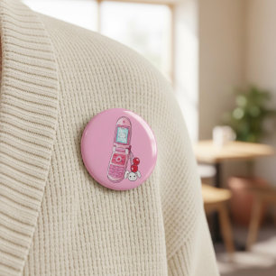 Cellphone 2 Inch Round Button