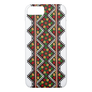 Cellphone cover that displays faux embroidery