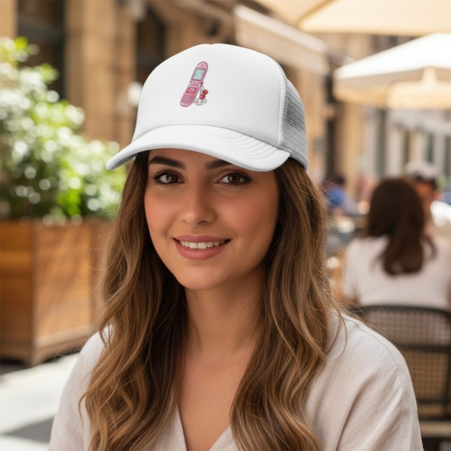 Cellphone Trucker Hat (Creator Uploaded)