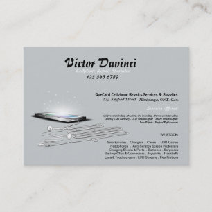 Cellphone Unlocker/Repair/Servicing Business Card