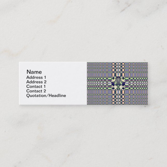 Cells Mini Business Card (Front)